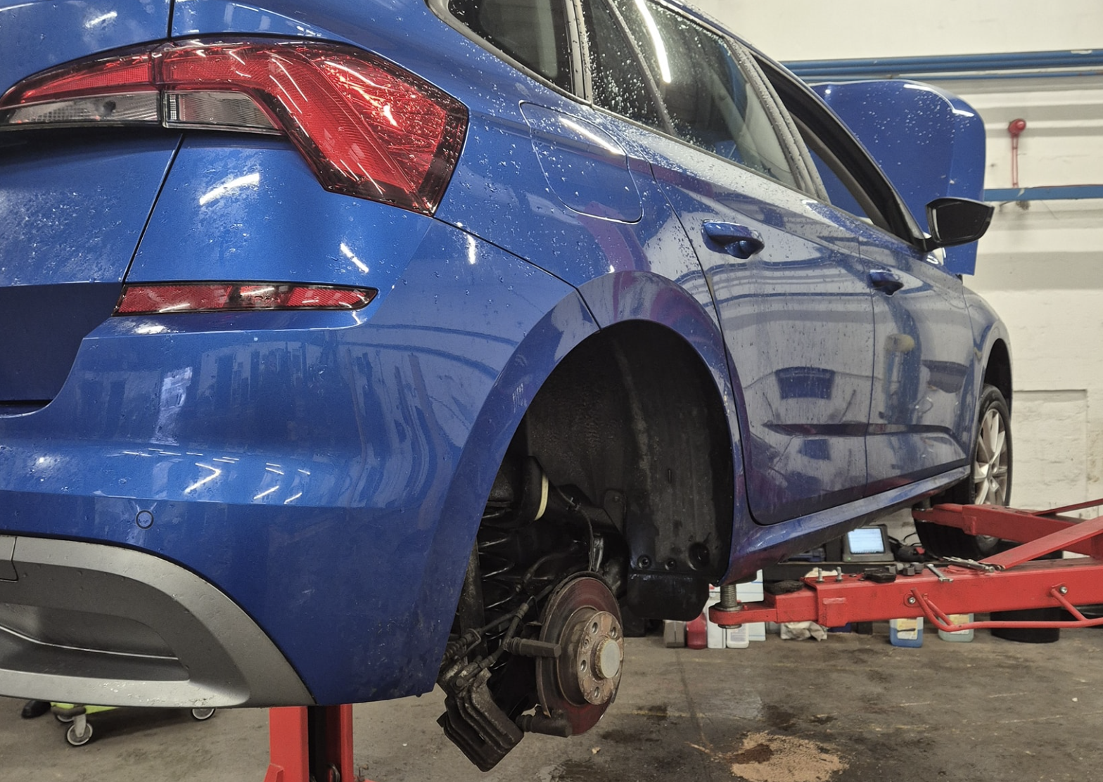 Repairs at East Coast Garage Aberdeen